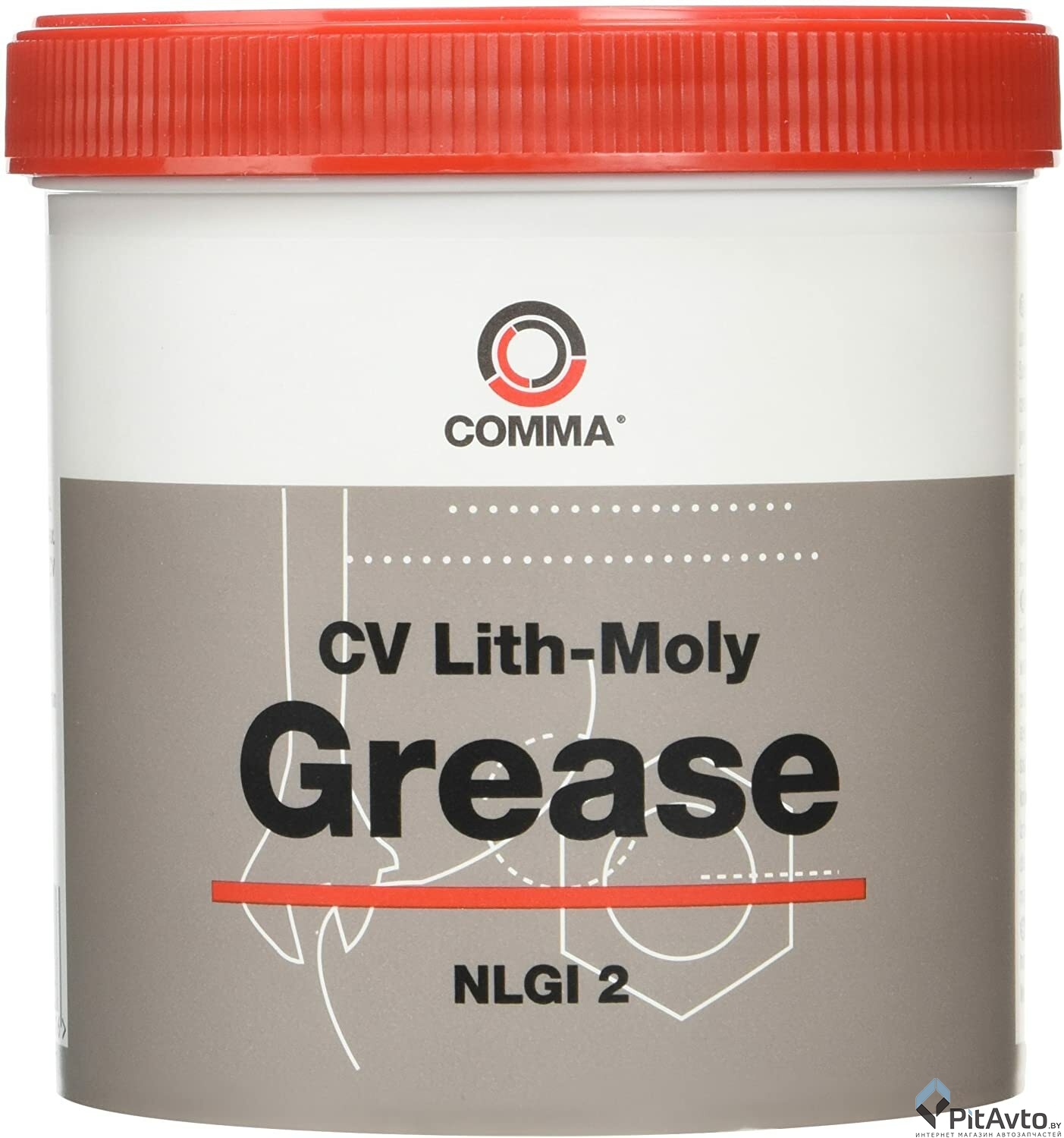 Смазка литиевая для ШРУС Comma CV500G (500гр)
