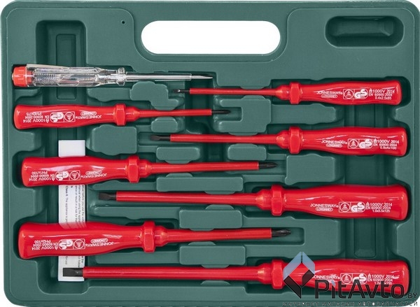 Набор отверток диэлектрических JONNESWAY D02AP08S 8пр