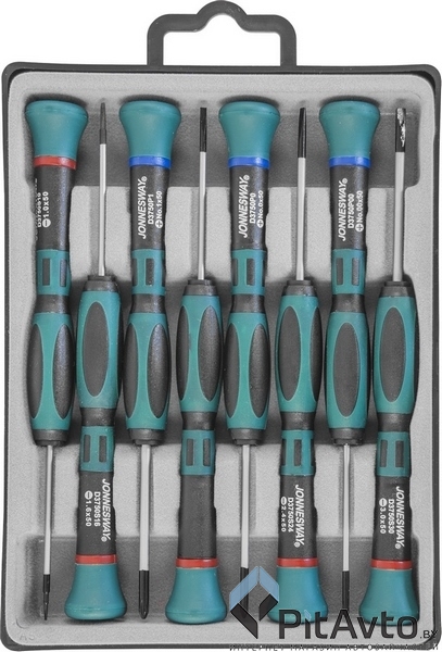 Набор отверток для точной механики JONNESWAY D3750P08S 8пр