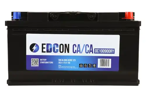 Аккумулятор EDCON 100Ah 900A R+ / DC100900RY