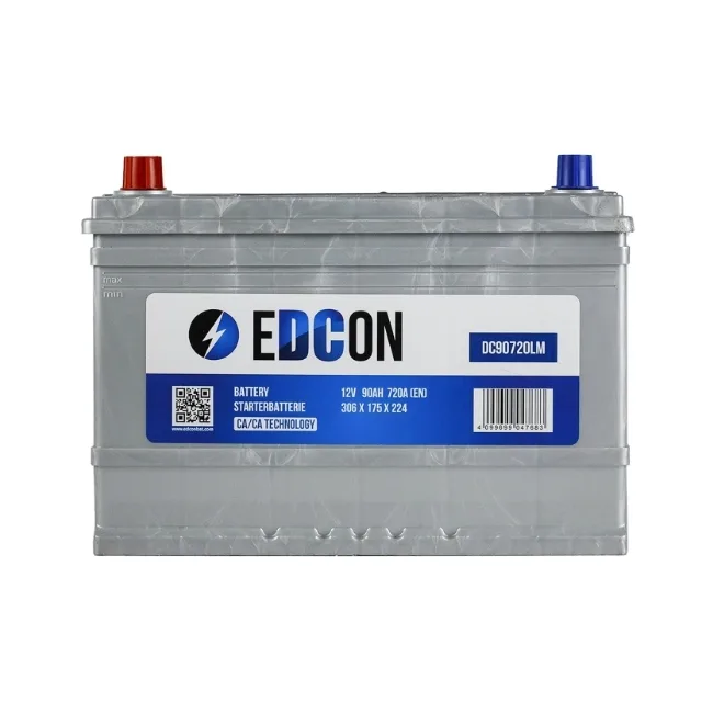 Аккумулятор EDCON 90Ah 720A L+ / DC90720LY