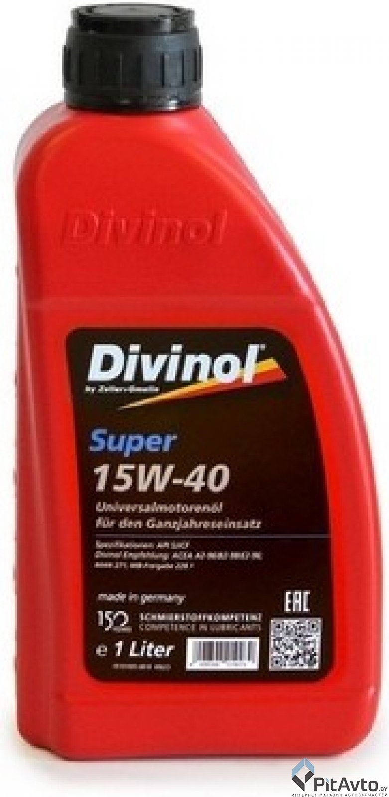Масло моторное DIVINOL SUPER 15W-40 1л