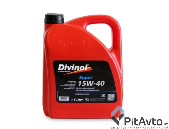 Масло моторное DIVINOL SUPER 15W-40 5л  / 49623-K007