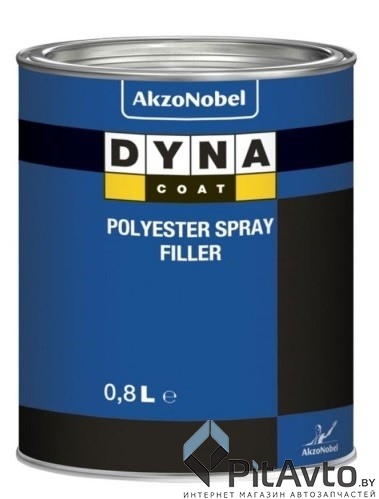 DYNACOAT Шпатлевка SPRAY жидкая 0,8л