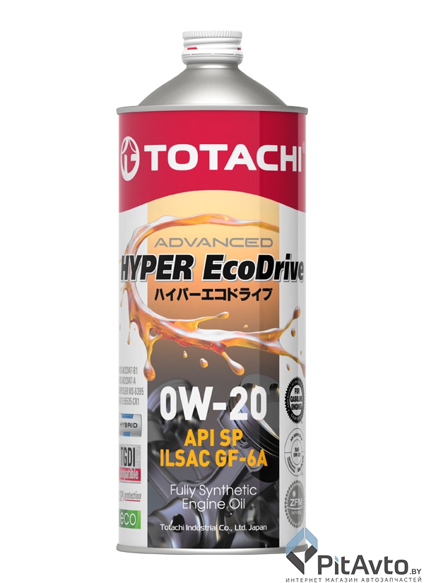 Масло моторное TOTACHI HYPER Ecodrive 0W-20 1л