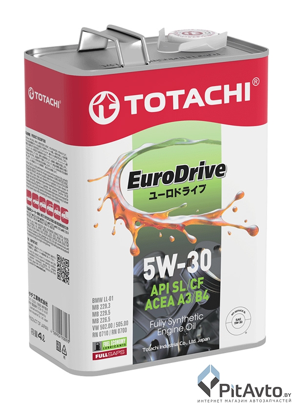 Масло моторное TOTACHI EuroDrive 5W-30 4л