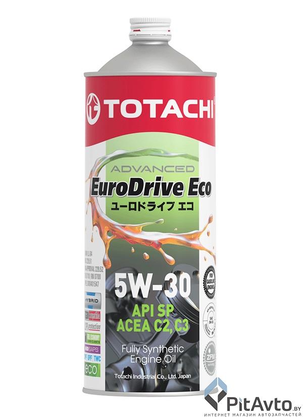 Масло моторное TOTACHI EuroDrive Eco 5W-30 1л