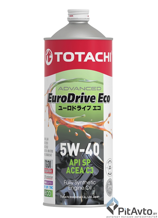 Масло моторное TOTACHI EuroDrive Eco 5W-40 SP 1л