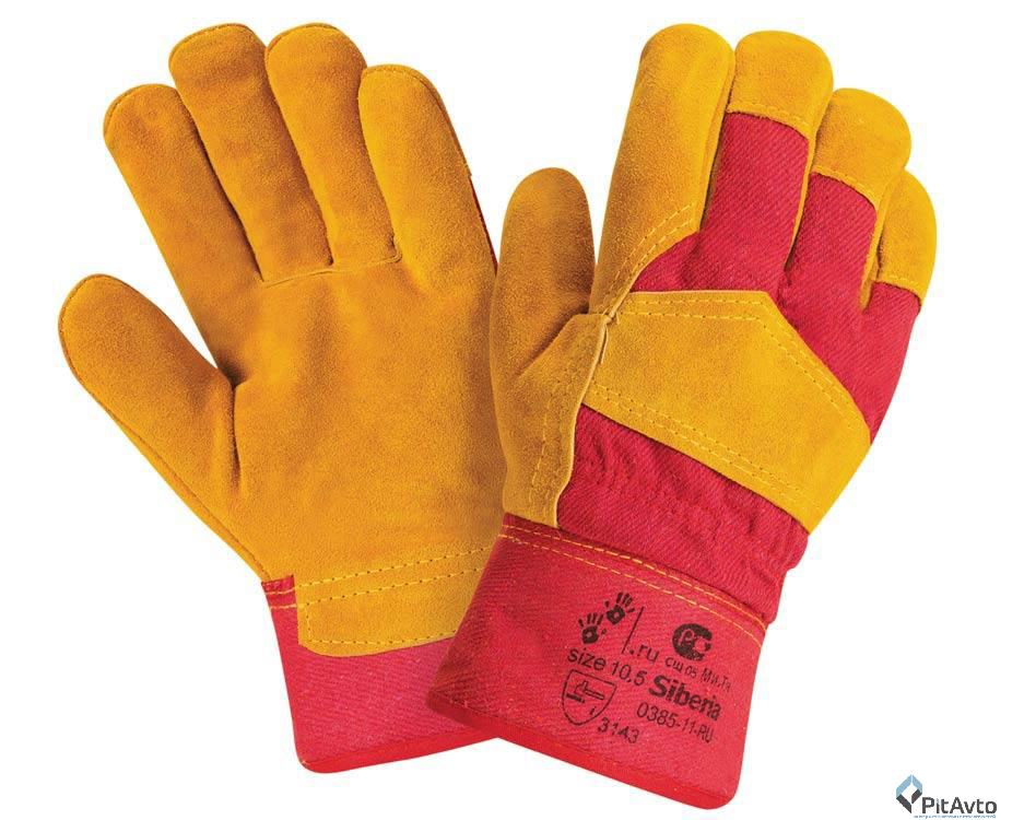 Перчатки спилковые Сиберия ELITPROFI A0210