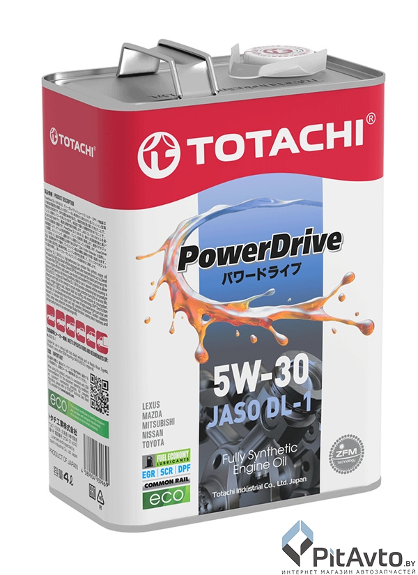 Масло моторное TOTACHI PowerDrive DL-1 5W-30 4л