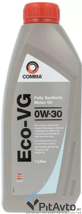 Масло моторное COMMA Eco-VG 0W-30 1л