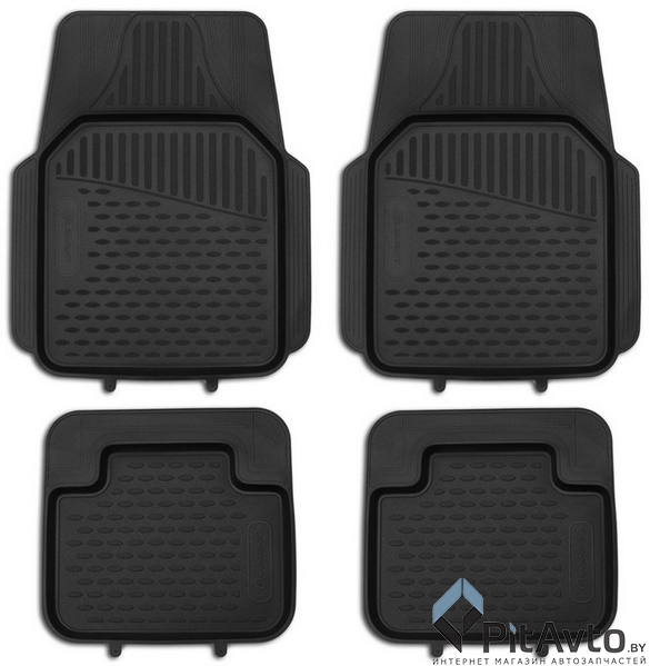 Комплект ковриков в салон ELEMENT универсальные 4шт  / ELEMENT0002210
