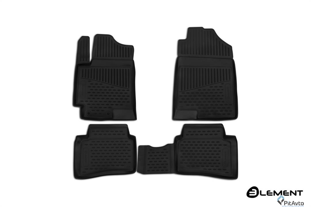 Комплект ковриков ELEMENT HYUNDAI Solaris 2017-> 4шт / ELEMENT2065210