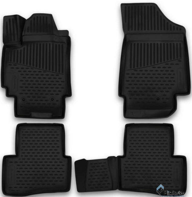 Комплект ковриков ELEMENT 3D HYUNDAI Creta 2016-> 4шт / ELEMENT3D2063210K