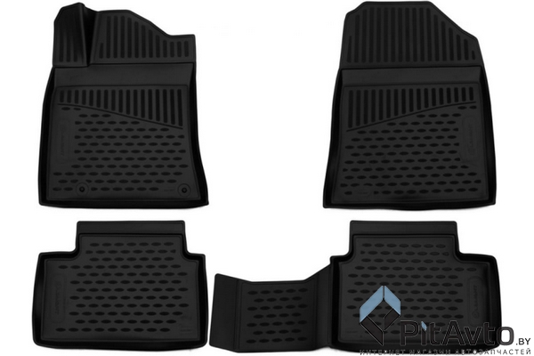 Комплект ковриков 3D в салон KIA Ceed 2018-> 4шт / ELEMENT3D2567210