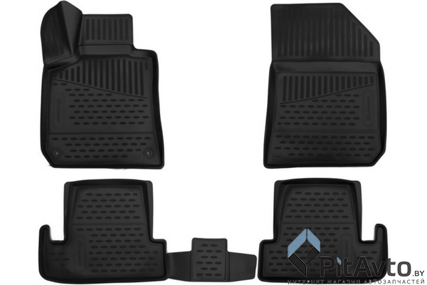 Комплект ковриков в салон PEUGEOT 308 2013-2017 4шт  / ELEMENT3D3828210K