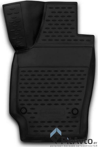 Коврик в салон VW Polo 2009-2020 передний левый 1шт / ELEMENT3D5130210KFL