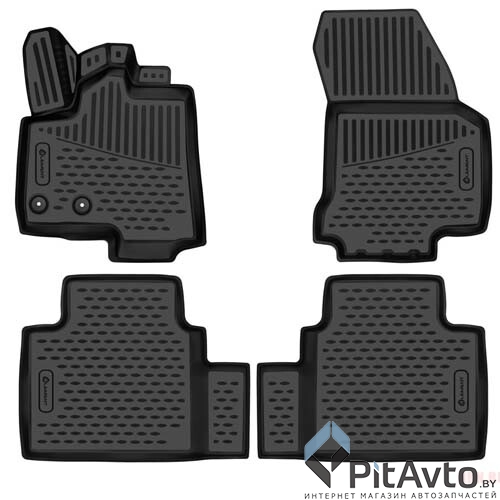Комплект ковриков 3D JAC JS6 2022-> 4шт / ELEMENT3DA67539210K