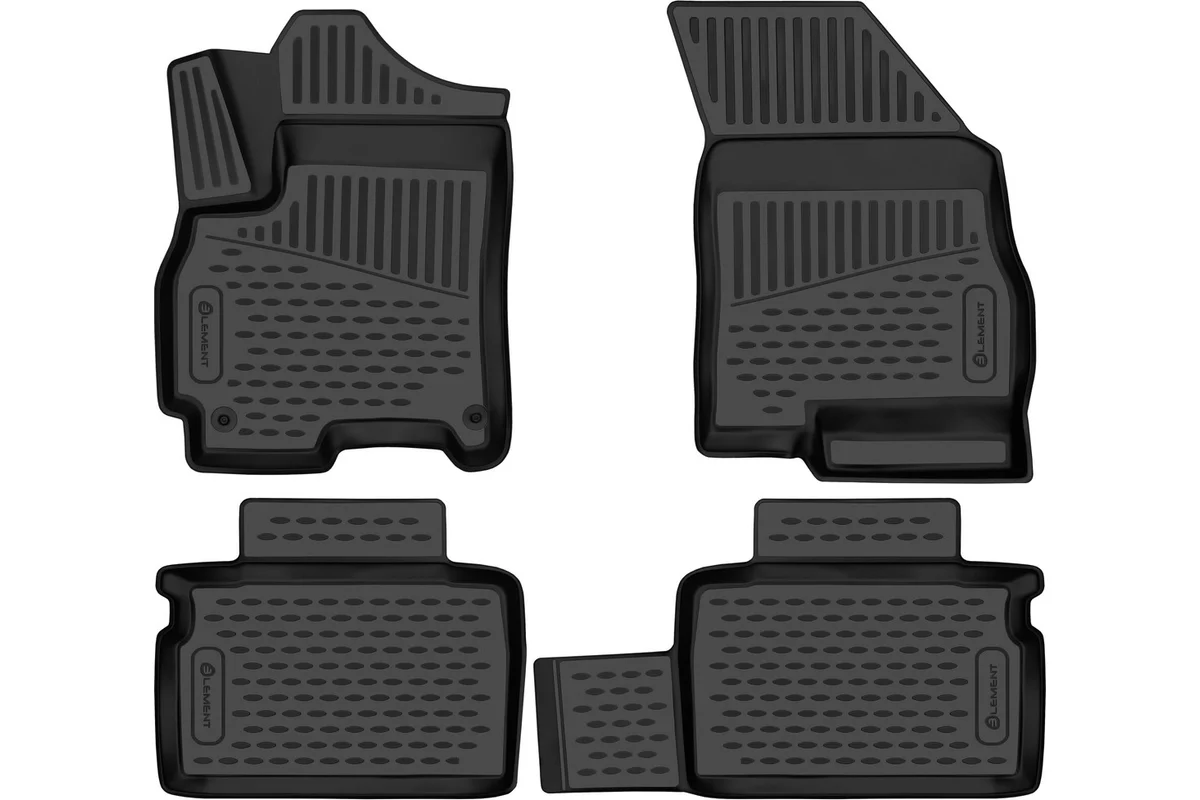 Комплект ковриков 3D EXEED LX 2022 -> 4шт / ELEMENT3DAN0283210K