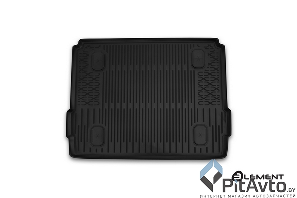 Коврик резиновый в багажник LADA Xray 2016->1шт / ELEMENT5239B11