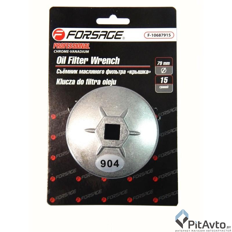 Съемник масляного фильтра  65мм х 14гр / FORSAGE F-10686514