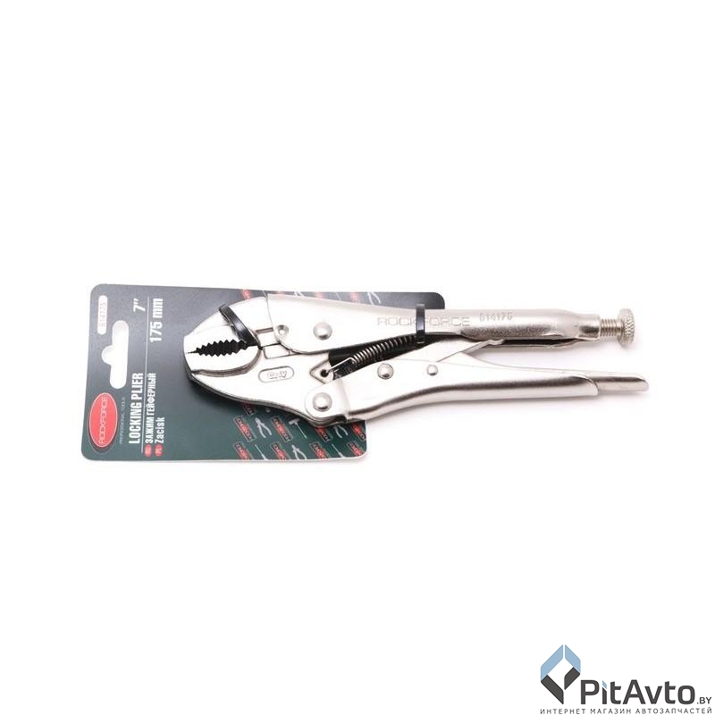 Зажим с фиксатором гейферный FORSAGE F-614175 175мм