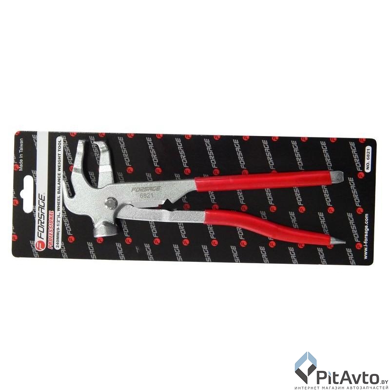 Клещи для шиномонтажных грузиков FORSAGE F-6821 250мм