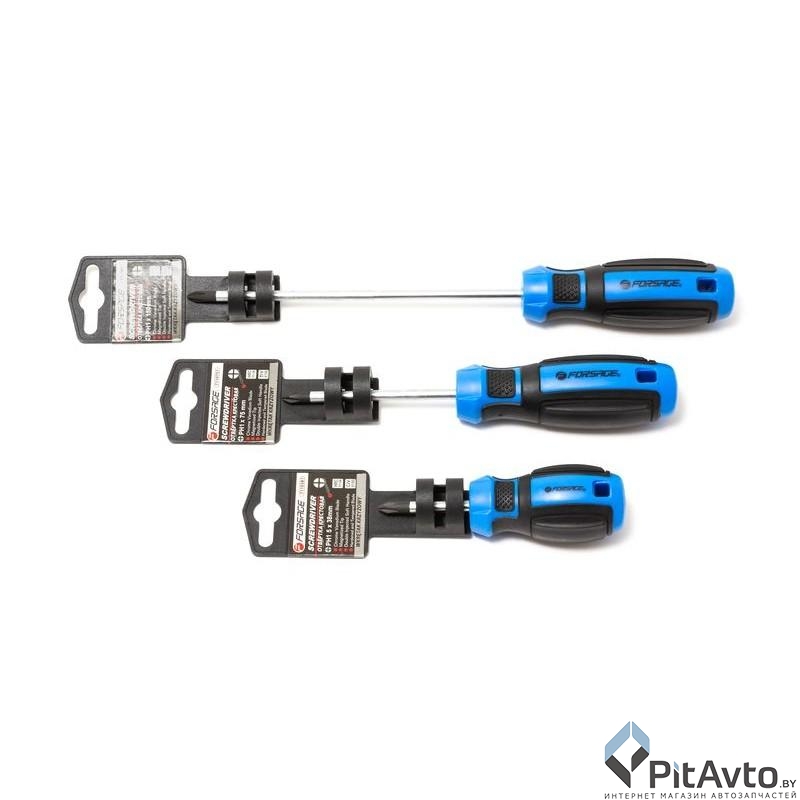 Отвертка крестовая магнитная FORSAGE PH1х38мм