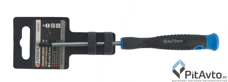 FORSAGE F-733075035 Отвертка шлицевая, ювелирная, SL3.5 х 75 мм