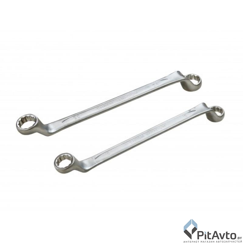 Ключ накидной отогнутый на 75 градусов FORSAGE 17х19мм