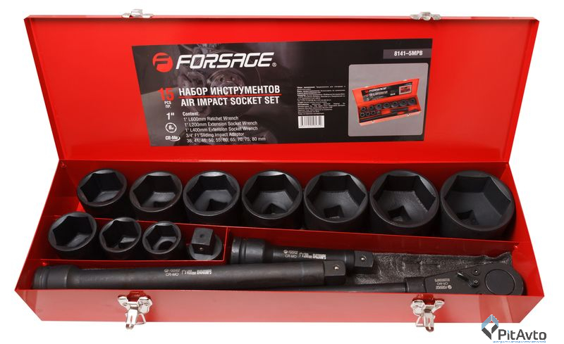 Набор инструментов ударных FORSAGE F-8141-5MPB