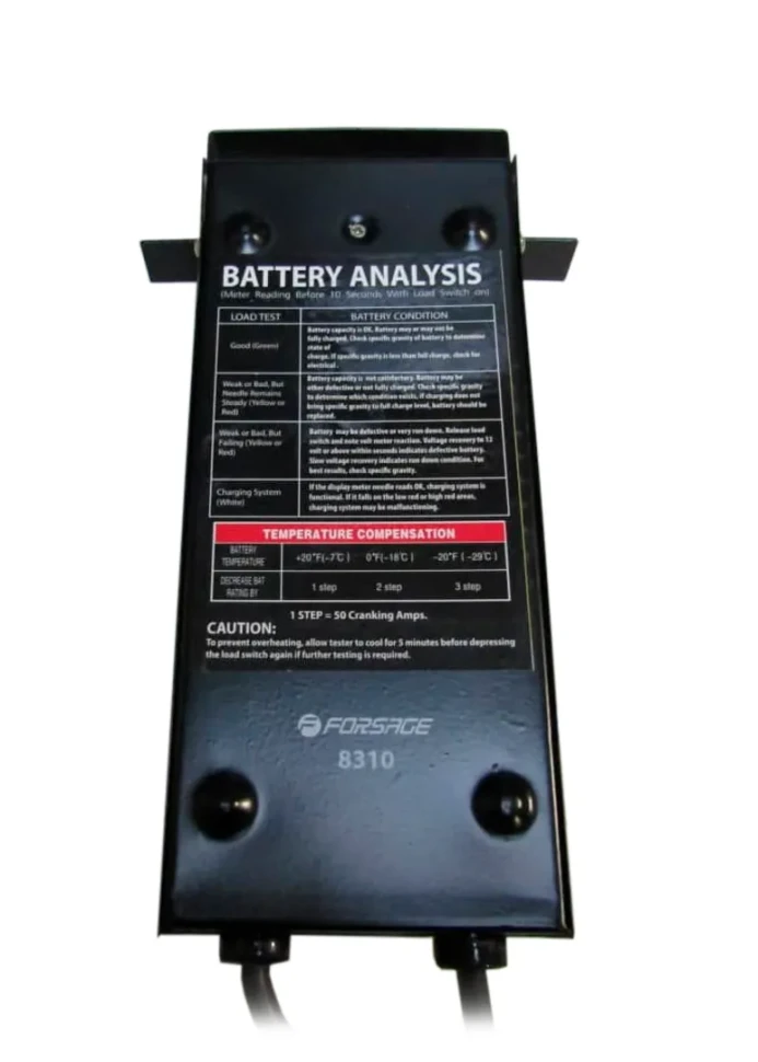 Изображение Тестер аккумуляторных батарей аналоговый FORSAGE F-8310 Тестер аккумуляторных батарей аналоговый FORSAGE F-8310
