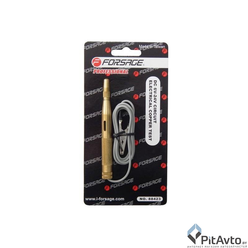 Пробник с зажимом FORSAGE F-88423 6-24В