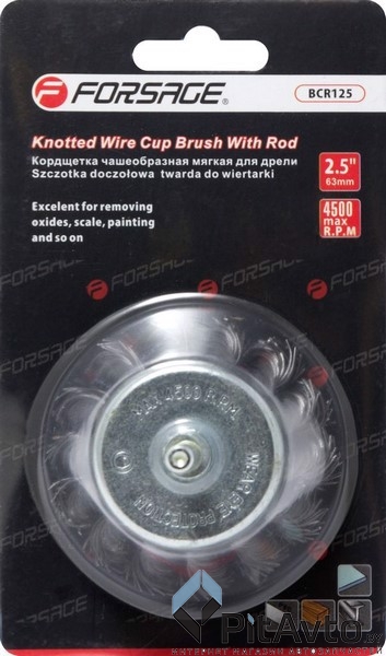 FORSAGE F-BCR125 Щетка для дрели