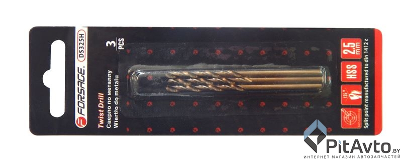 FORSAGE F-DS325 Сверло по металлу