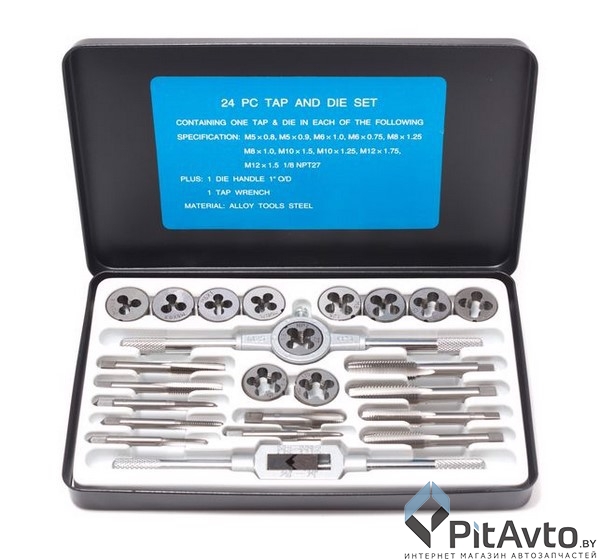 FORSAGE F-M024-1 Набор метчиков и плашек