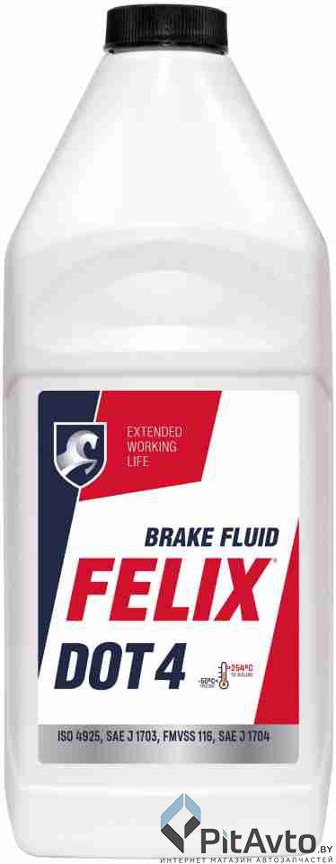 Жидкость тормозная FELIX DOT 4 0,91л / 430130006