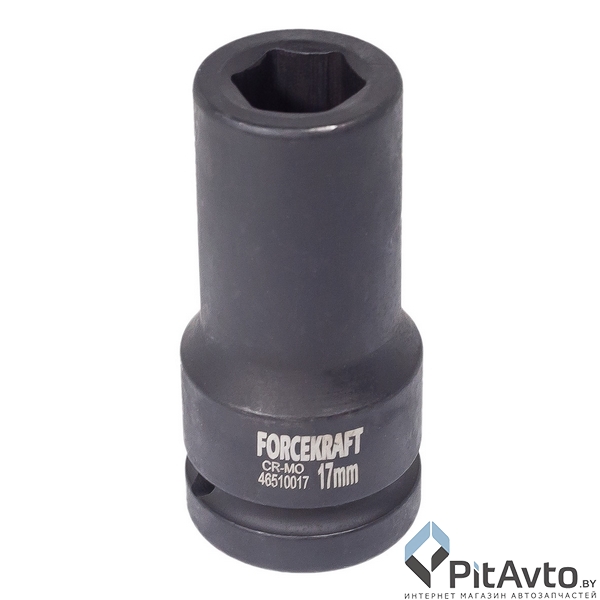 Головка ударная глубокая шестигранная FORCEKRAFT 3/4