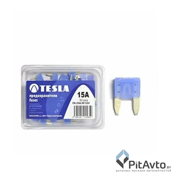 Предохранитель 15A TESLA FN.15A.100
