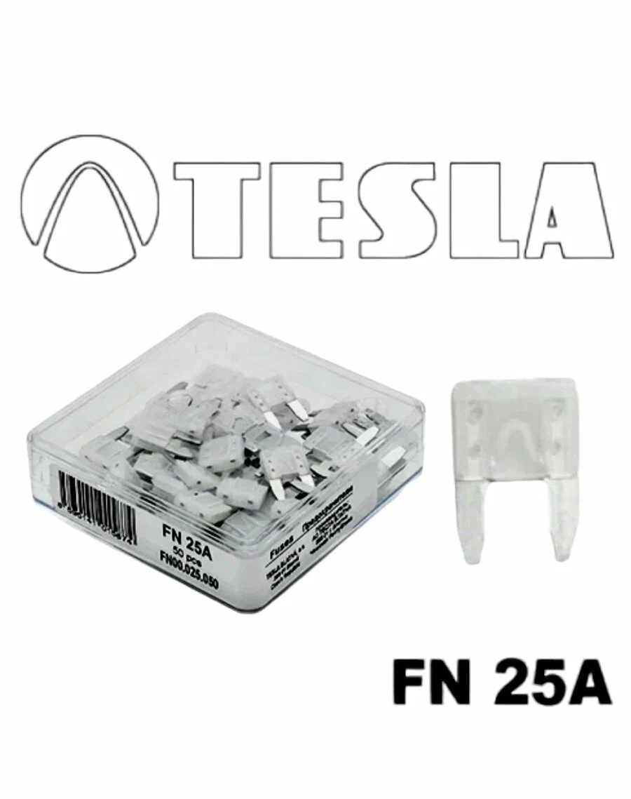 Предохранитель TESLA MINI 25A FN.25A.50