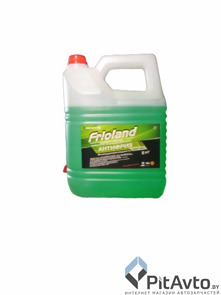 Антифриз FRIOLAND AF GREEN BASF 5кг - готовый зеленый