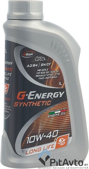 Масло моторное G-Energy Long Life 10W-40 1л