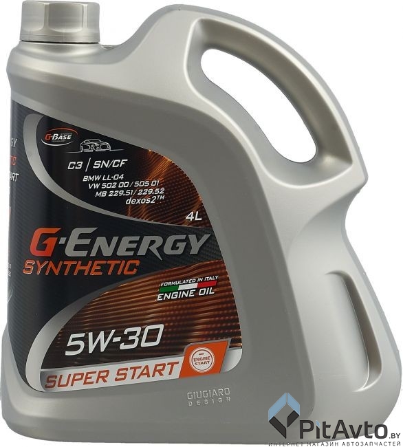 Масло моторное G-Energy Super Start 5W-30 4л