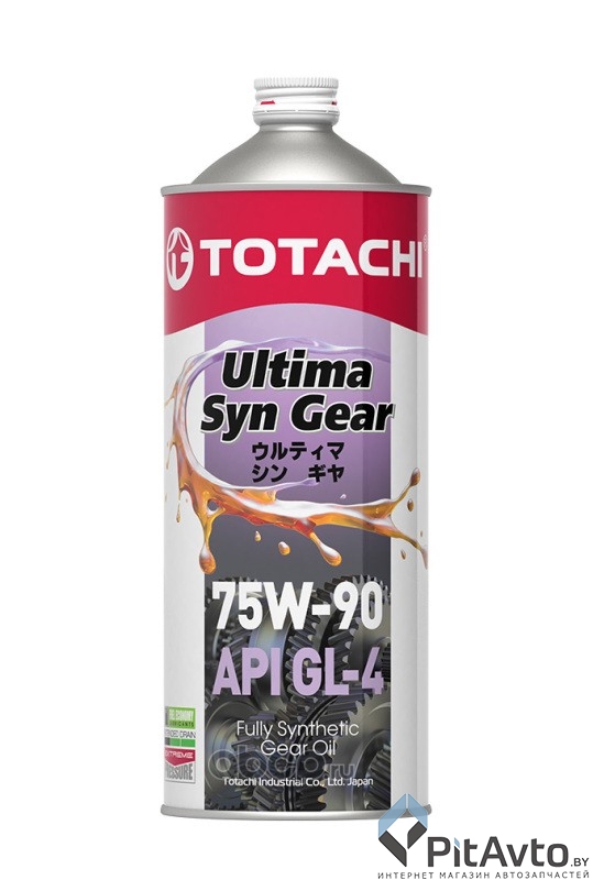 Масло трансмиссионное TOTACHI Ultima Syn-Gear 75W-90 1л / G3501