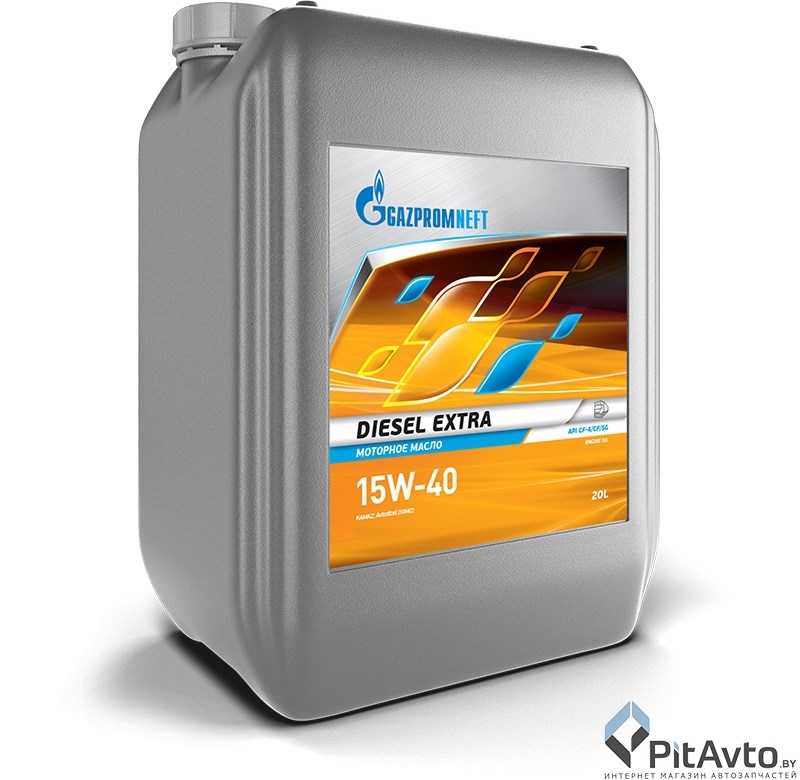 Моторное масло GAZPROMNEFT Diesel Extra 15W-40 20л