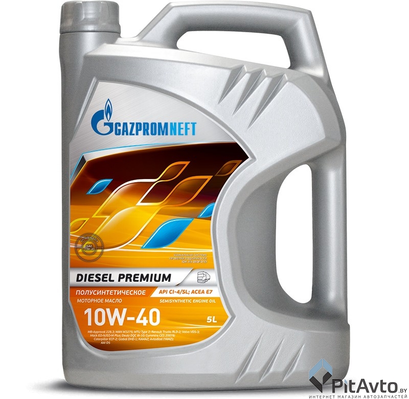 Моторное масло GAZPROMNEFT Diesel Premium 10W-40 5л