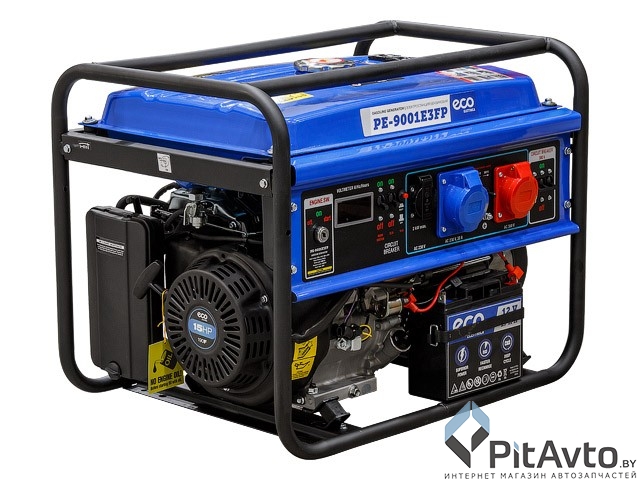 Генератор бензиновый ECO PE-9001E3FP 6,5 кВт