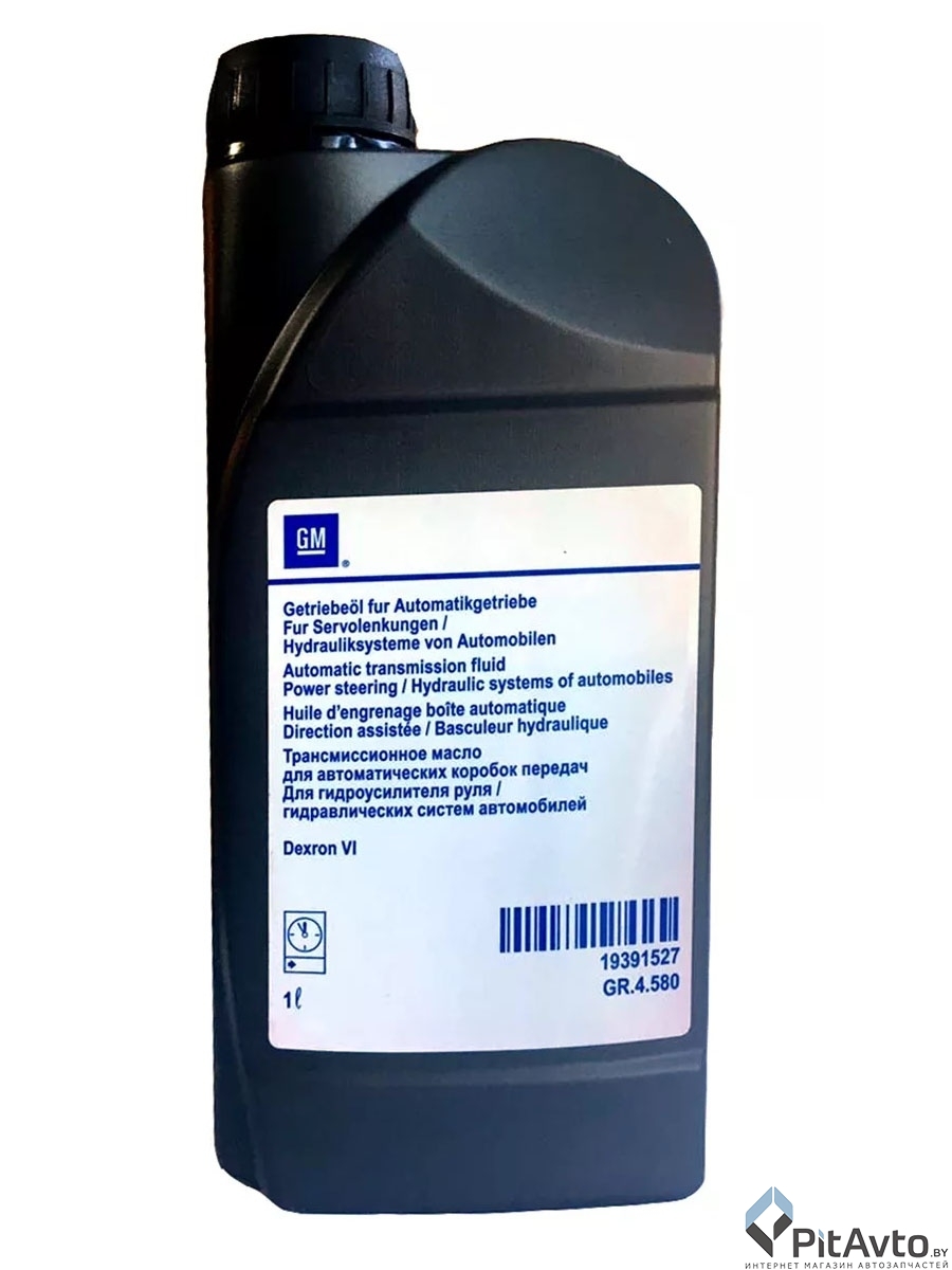 Жидкость гидравлическая GM ATF DEXRON VI 1л / 19391527