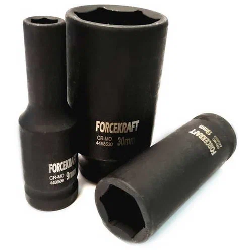 Головка ударная глубокая шестигранная FORCEKRAFT 1/2