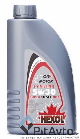 Масло моторное HEXOL 5W30 SYNLINE SUPERDIESEL DPF 1л